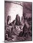 The people mourn over Jerusalem, by Doré - Bible-Gustave Dore-Mounted Giclee Print