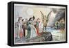 The People of Europe in the Spring Time, 1896-null-Framed Stretched Canvas