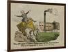 The people's line--Take care of the locomotive, 1840-American School-Framed Giclee Print