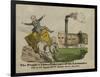 The people's line--Take care of the locomotive, 1840-American School-Framed Giclee Print