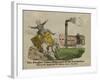 The people's line--Take care of the locomotive, 1840-American School-Framed Giclee Print