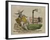 The people's line--Take care of the locomotive, 1840-American School-Framed Giclee Print