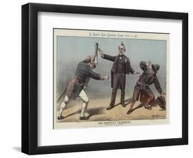 The People's Pecksniff, 1887-Tom Merry-Framed Giclee Print