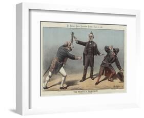 The People's Pecksniff, 1887-Tom Merry-Framed Giclee Print