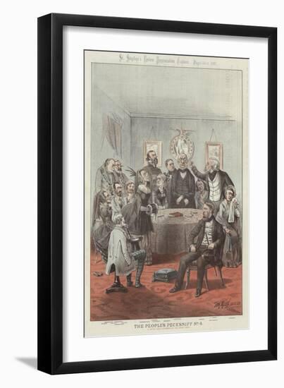 The People's Pecksniff-Tom Merry-Framed Giclee Print