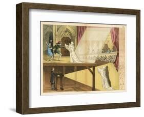 The Pepper's Ghost Illusion-null-Framed Art Print