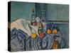 'The Peppermint Bottle', 1893-1895-Paul Cezanne-Stretched Canvas