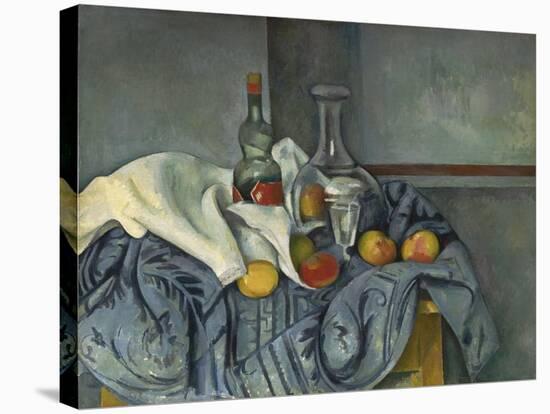 The Peppermint Bottle, 1893-95-Paul Cézanne-Stretched Canvas