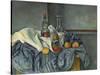 The Peppermint Bottle, 1893-95-Paul Cézanne-Stretched Canvas