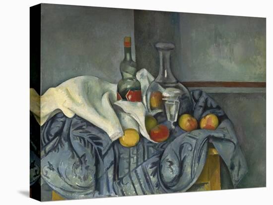 The Peppermint Bottle, 1893-95-Paul Cézanne-Stretched Canvas