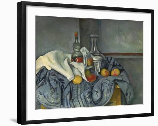 The Peppermint Bottle, 1893-95-Paul Cézanne-Framed Giclee Print