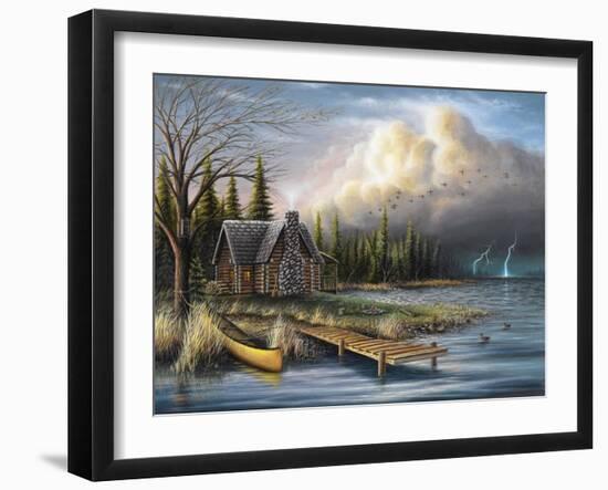 The Perfect Storm-Chuck Black-Framed Giclee Print