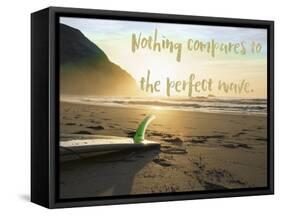 The Perfect Wave-Tina Lavoie-Framed Stretched Canvas