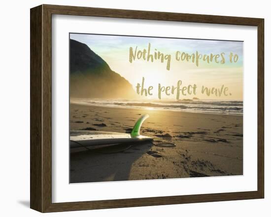 The Perfect Wave-Tina Lavoie-Framed Giclee Print