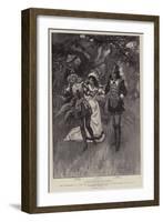The Performance of As You Like It at Stratford-On-Avon by Mr Daly's Company in Aid of the Shakespea-null-Framed Giclee Print