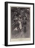 The Performance of As You Like It at Stratford-On-Avon by Mr Daly's Company in Aid of the Shakespea-null-Framed Giclee Print