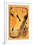 The Performance of Jane Avril-Henri de Toulouse-Lautrec-Framed Art Print