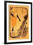 The Performance of Jane Avril-Henri de Toulouse-Lautrec-Framed Art Print