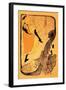 The Performance of Jane Avril-Henri de Toulouse-Lautrec-Framed Art Print