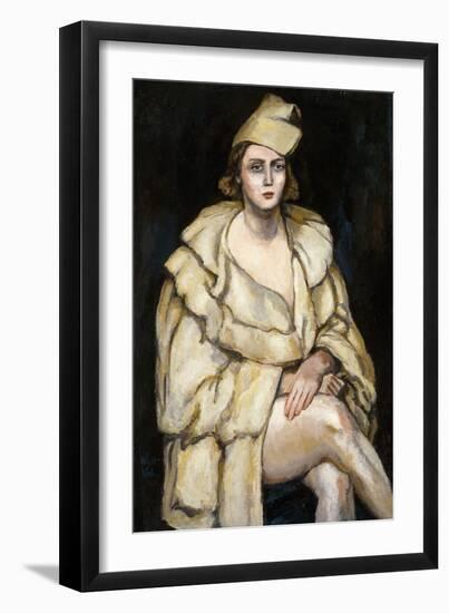 The Performer, 1927 (Oil on Canvas)-Walt Kuhn-Framed Giclee Print