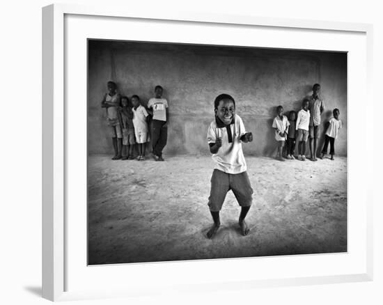 The Performer-Marc Apers-Framed Photographic Print