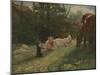 The Performing Dog, C. 1875-John Lewis Brown-Mounted Giclee Print