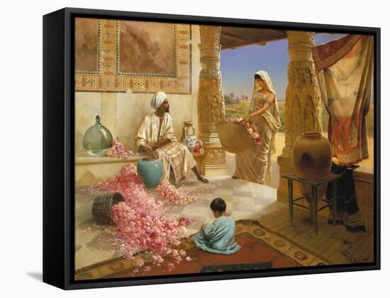 The Perfume Makers-Rodolphe Ernst-Framed Stretched Canvas