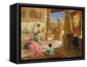 The Perfume Makers-Rodolphe Ernst-Framed Stretched Canvas