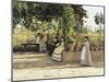 The Pergola, 1868-Silvestro Lega-Mounted Giclee Print