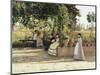 The Pergola, 1868-Silvestro Lega-Mounted Giclee Print