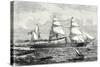 The 'Perière' Transatlantic Liner Launched in 1866-null-Stretched Canvas