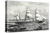 The 'Perière' Transatlantic Liner Launched in 1866-null-Stretched Canvas