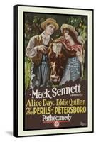 The Perils of Petersboro-Mack Sennett-Framed Stretched Canvas