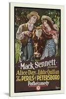 The Perils of Petersboro-Mack Sennett-Stretched Canvas