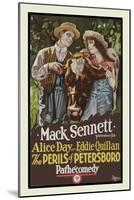The Perils of Petersboro-Mack Sennett-Mounted Art Print