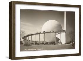 The Perisphere, New York World's Fair, New York City-null-Framed Art Print