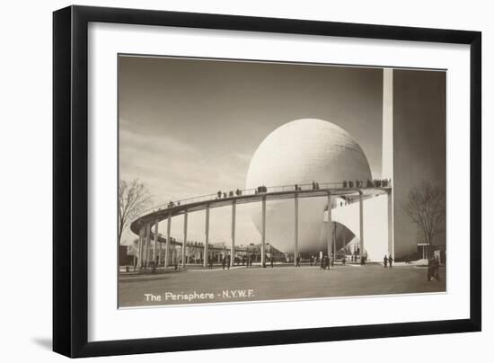 The Perisphere, New York World's Fair, New York City-null-Framed Art Print