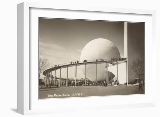 The Perisphere, New York World's Fair, New York City-null-Framed Art Print