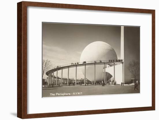 The Perisphere, New York World's Fair, New York City-null-Framed Art Print