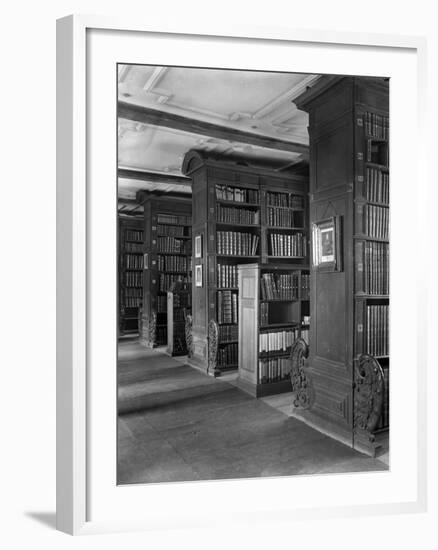 The Perne Library-Frederick Henry Evans-Framed Photographic Print