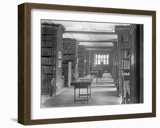 The Perne Library-Frederick Henry Evans-Framed Photographic Print