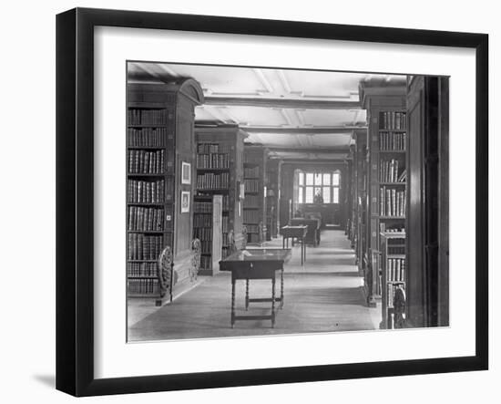 The Perne Library-Frederick Henry Evans-Framed Photographic Print