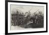 The Persian War, the Charge of the 3rd Bombay Cavalry, at the Battle of Kooshab-null-Framed Giclee Print