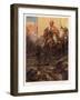 The Persians under Nadir Shah Take Delhi and Destroy the Mogul Empire-null-Framed Art Print