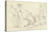 The Persians-John Flaxman-Stretched Canvas