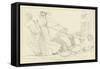 The Persians-John Flaxman-Framed Stretched Canvas