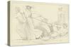 The Persians-John Flaxman-Stretched Canvas