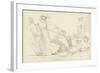 The Persians-John Flaxman-Framed Giclee Print