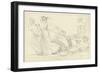 The Persians-John Flaxman-Framed Premium Giclee Print