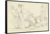 The Persians-John Flaxman-Framed Stretched Canvas